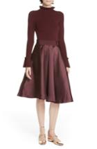 Women's Ted Baker London Zadi Fit & Flare Dress - Burgundy