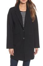 Women's Halogen Two-button Jacket - Black