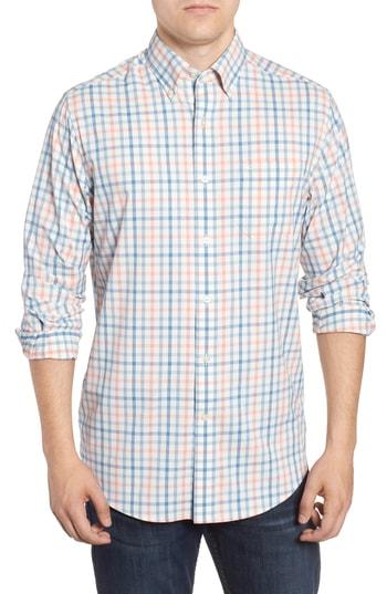 Men's Southern Tide Rivercourse Fit Plaid Sport Shirt