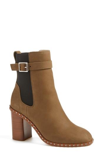 Women's Rag & Bone Romi Studded Chelsea Bootie .5us / 36.5eu - Green