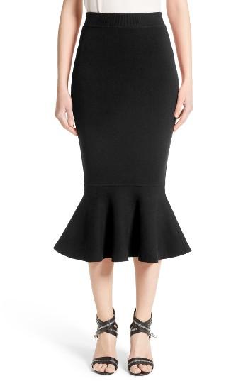 Women's Michael Kors Stretch Knit Flounce Skirt