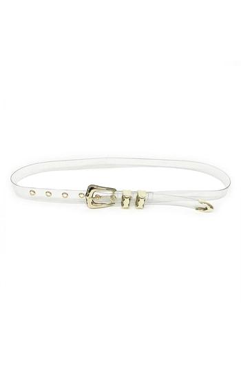 Women's B-low The Belt Lennie Transparent Belt - Clear/ Gold