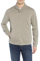 Men's Tommy Bahama Sandbar Shawl Collar Fit Pullover, Size Large - Brown