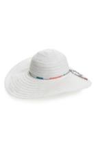Women's Caslon Floppy Hat - White