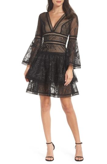 Women's Bronx And Banco Marta Fit & Flare Dress Us / 6 Au - Black