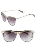 Women's Draper James 56mm Cat Eye Sunglasses - Grey