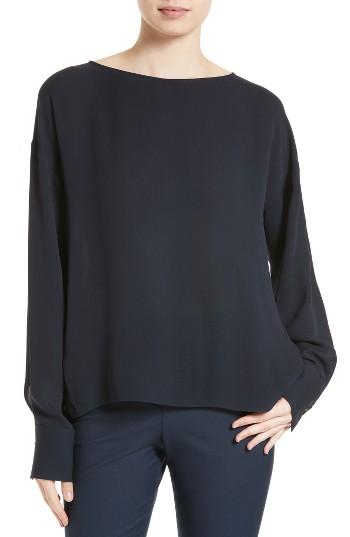 Women's Theory Jarthstin Silk Georgette Top