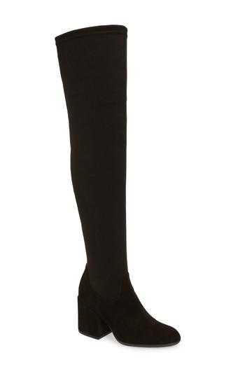 Women's Sesto Meucci Verve Over The Knee Boot .5 M - Black