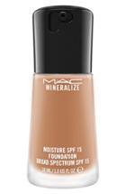 Mac Mineralize Moisture Foundation Broad Spectrum Spf 15 Oz - Nc 45
