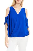 Women's Vince Camuto Wrap Front Cold Shoulder Blouse