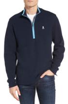 Men's Psycho Bunny Golf Half Zip Pullover (s) - Blue