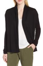 Women's Nordstrom Signature Cashmere Blend Cardigan - Black