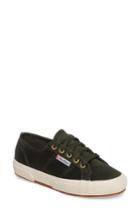 Women's Superga Satin Sneaker .5us / 37eu - Green