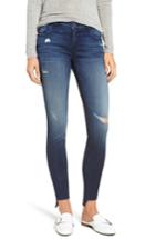 Women's Kut From The Kloth Connie Step Hem Skinny Jeans - Blue