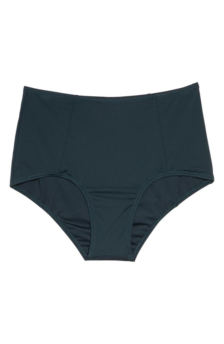 Women's L Space Flynn Domino Bikini Top, Size D - Black