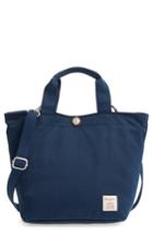 Doughnut Pocketote Water Repellent Nylon Tote - Blue