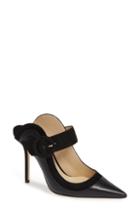 Women's Jimmy Choo Henrix Buckle Mule Us / 35eu - Black