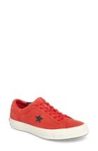 Women's Converse Chuck Taylor All Star One Star Low-top Sneaker .5 M - Red
