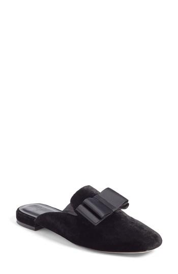 Women's Joie Jean Bow Loafer Mule .5us / 37.5eu - Black