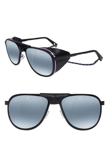 Men's Vuarnet Glacier Xl 61mm Polarized Sunglasses - Blue Polarlynx