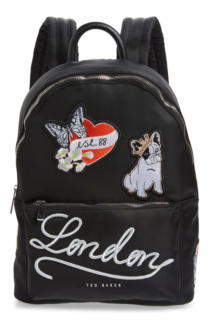 Ted Baker London Sofiahh Nylon Backpack - Black