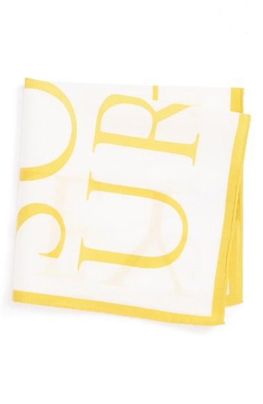 Men's Calibrate 'whiskey Sour' Pocket Square