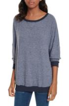 Women's Joie Striped Sweatshirt - Blue