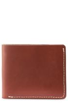 Men's Red Wing Classic Bifold Leather Wallet - Brown