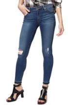 Women's Sanctuary Robbie High Waist Skinny Jeans - Blue
