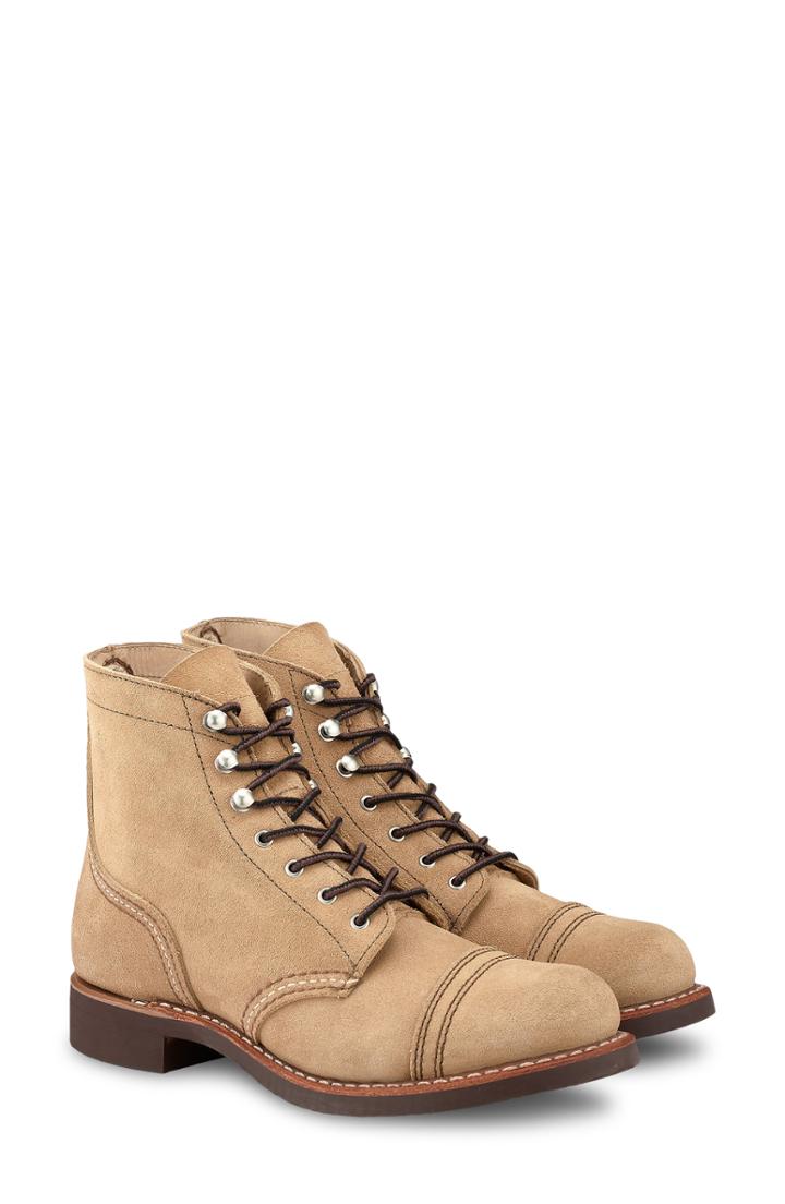 Women's Red Wing Iron Ranger Boot M - Beige