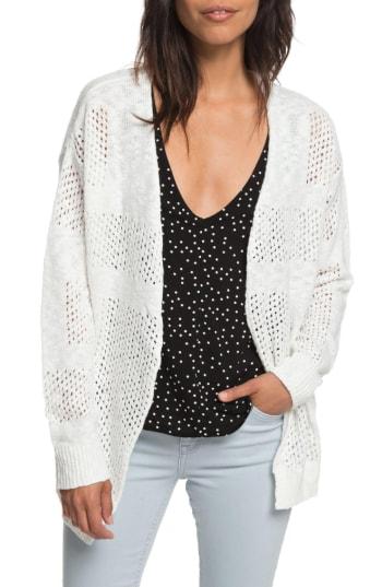 Women's Roxy Summer Bliss Cardigan - White
