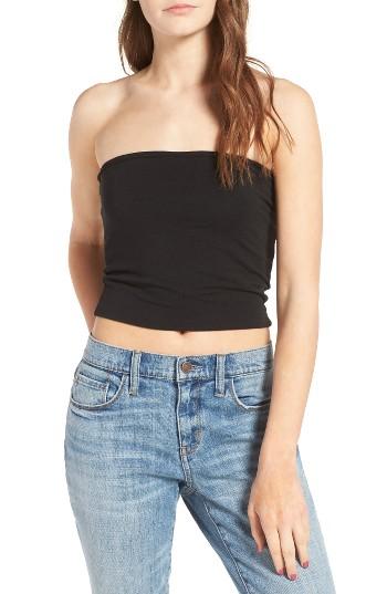 Women's Hinge Tube Top - Black