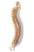 Women's Karine Sultan Three Chain Bracelet