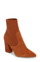 Women's Steve Madden Reece Sock Bootie M - Brown