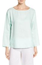 Women's Eileen Fisher Organic Handkerchief Linen Top