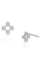 Women's Bony Levy Open Square Diamond Earrings (nordstrom Exclusive)