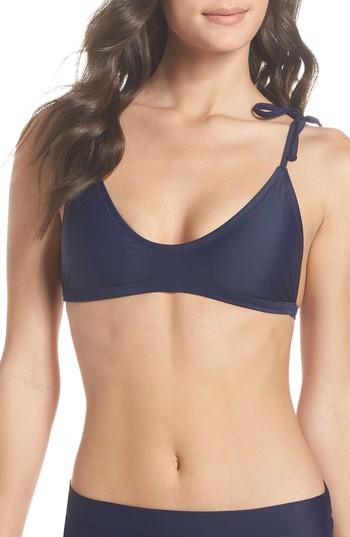 Women's Static Love Street Bikini Top - Blue