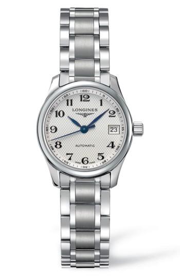 Women's Longines Master Automatic Bracelet Watch, 25.5mm