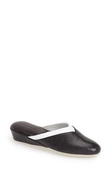 Women's Patricia Green 'valerie' Wedge Mule Slipper M - Black