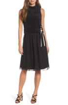 Women's Nic + Zoe Lace-up Dress - Black