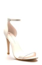 Women's Shoes Of Prey Ankle Strap Sandal .5 B - White