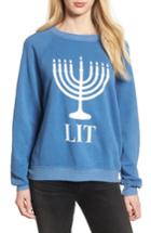 Women's Wildfox Lit Sweater, Size - Blue