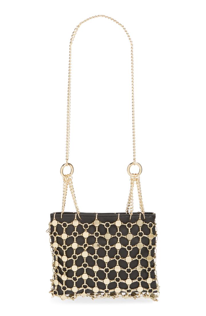 Topshop Multi Chain Shoulder Bag -
