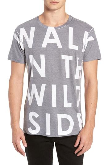Men's Sol Angeles Wild Side Graphic T-shirt - Grey