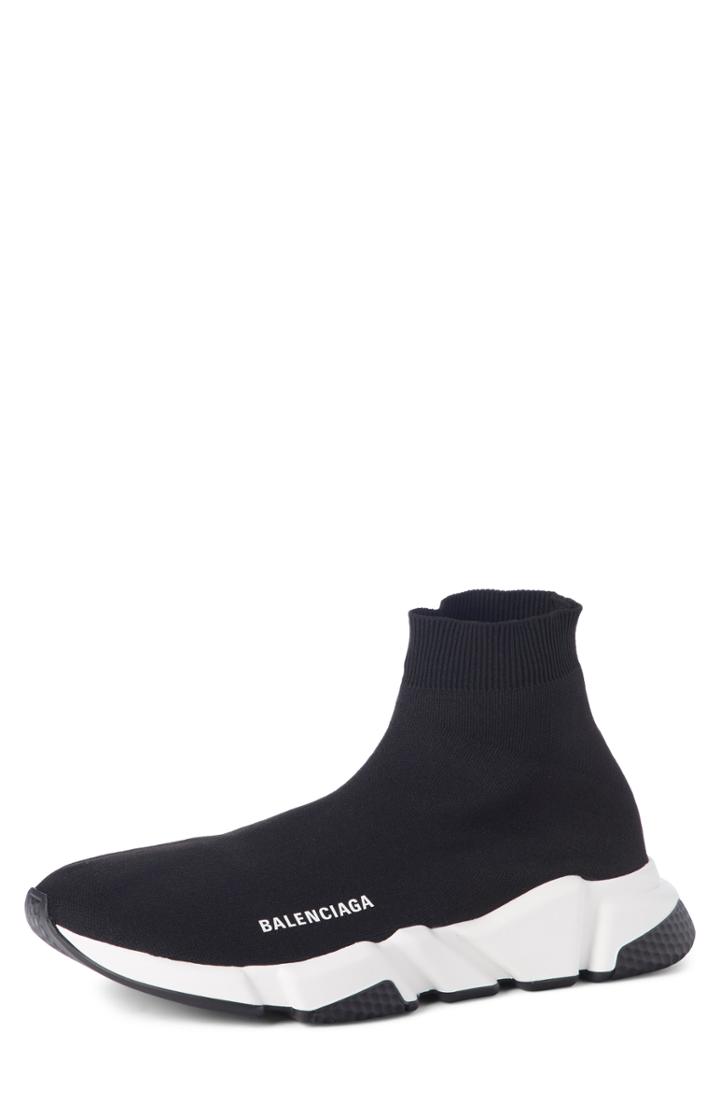 Men's Balenciaga Speed High Slip-on Us / 39eu - Black