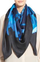 Women's Badgley Mischka 'claremont' Rose' Silk Square Scarf