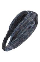 Tasha Multicolor Stripe Head Wrap, Size - Blue