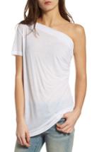 Women's Treasure & Bond One-shoulder Top, Size - White
