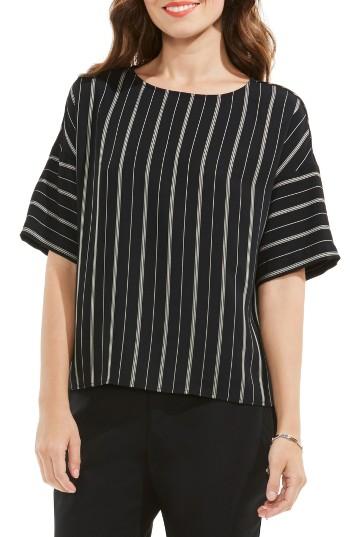 Women's Vince Camuto Stripe Drop Shoulder Blouse