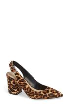 Women's Sole Society Trudie Slingback Pump M - Brown